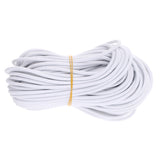 Maxbell Maxbell 6mm White Elastic Bungee Rope Shock Cord Tie Down Rack for Marine Boat 20m
