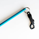 Maxbell Maxbell Aluminum Scuba Diving Pointer Stick Tank Banger with Bolt Snap Clip Sky Blue