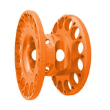 Maxbell 2pcs Lightweight Aluminum Alloy Scuba Diving Finger Reel Guide Line Spool