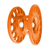 Maxbell 2pcs Lightweight Aluminum Alloy Scuba Diving Finger Reel Guide Line Spool