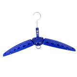 Maxbell 2Pcs Multi Purpose Travel Folds Hanger for Scuba Diving Wetsuit Drysuit Blue