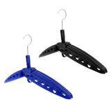 Maxbell 2Pcs Multi Purpose Travel Folds Hanger for Scuba Diving Wetsuit Drysuit Blue