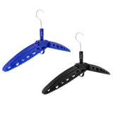 Maxbell 2Pcs Multi Purpose Travel Folds Hanger for Scuba Diving Wetsuit Drysuit Blue