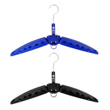 Maxbell 2Pcs Multi Purpose Travel Folds Hanger for Scuba Diving Wetsuit Drysuit Blue