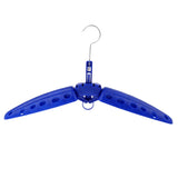 Maxbell 2Pcs Multi Purpose Travel Folds Hanger for Scuba Diving Wetsuit Drysuit Blue