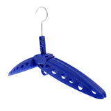 Maxbell 2Pcs Multi Purpose Travel Folds Hanger for Scuba Diving Wetsuit Drysuit Blue