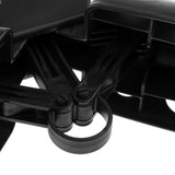 Maxbell 2Pc Multi Purpose Travel Folds Hanger for Scuba Diving Wetsuit Drysuit Black