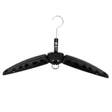 Maxbell 2Pc Multi Purpose Travel Folds Hanger for Scuba Diving Wetsuit Drysuit Black