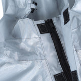 Maxbell Maxbell Waterproof Poncho Bike Cycling Bicycle Reflective Strips Raincoat  Gray