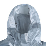 Maxbell Maxbell Waterproof Poncho Bike Cycling Bicycle Reflective Strips Raincoat  Gray