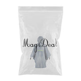 Maxbell Maxbell Waterproof Poncho Bike Cycling Bicycle Reflective Strips Raincoat  Gray