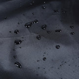 Maxbell Maxbell Waterproof Poncho Bike Cycling Bicycle Reflective Strips Raincoat  Black