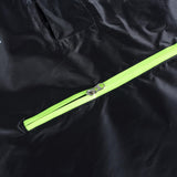 Maxbell Maxbell Waterproof Poncho Bike Cycling Bicycle Reflective Strips Raincoat  Black