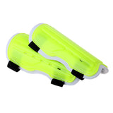 Maxbell Soccer Football Training Sports Padded Shin Guard Pads Protector Light Green - Aladdin Shoppers