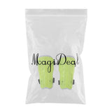 Maxbell Soccer Football Training Sports Padded Shin Guard Pads Protector Light Green - Aladdin Shoppers