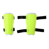 Maxbell Soccer Football Training Sports Padded Shin Guard Pads Protector Light Green - Aladdin Shoppers