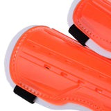 Maxbell Soccer Football Training Sports Padded Shin Guard Pads Protector Orange - Aladdin Shoppers