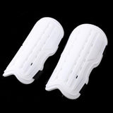 Maxbell Soccer Football Training Sports Padded Shin Guard Pads Protector White - Aladdin Shoppers