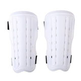 Maxbell Soccer Football Training Sports Padded Shin Guard Pads Protector White - Aladdin Shoppers