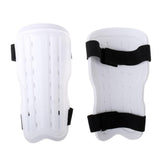 Maxbell Soccer Football Training Sports Padded Shin Guard Pads Protector White - Aladdin Shoppers