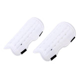 Maxbell Soccer Football Training Sports Padded Shin Guard Pads Protector White - Aladdin Shoppers