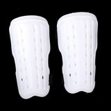 Maxbell Soccer Football Training Sports Padded Shin Guard Pads Protector White - Aladdin Shoppers