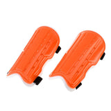 Maxbell Maxbell Soccer Football Training Sports Shin Guard Pads Support Protector Orange