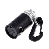 Maxbell 2 Pack Scuba Diving Aluminum Regulator Hose Holder Keeper with Clip