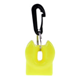 Maxbell Scuba Diving Regulator Mouthpiece Cover Holder Retainer with Clip Yellow - Aladdin Shoppers