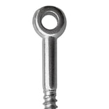 Maxbell 2Pieces Marine Grade 316 Stainless Steel Threaded Screw Lifting Eye Bolt