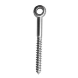 Maxbell 2Pieces Marine Grade 316 Stainless Steel Threaded Screw Lifting Eye Bolt