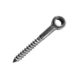 Maxbell 2Pieces Marine Grade 316 Stainless Steel Threaded Screw Lifting Eye Bolt