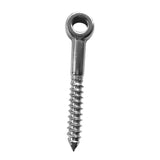 Maxbell 2Pieces Marine Grade 316 Stainless Steel Threaded Screw Lifting Eye Bolt