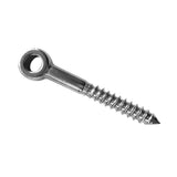 Maxbell 2Pieces Marine Grade 316 Stainless Steel Threaded Screw Lifting Eye Bolt