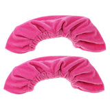 Maxbell Ice Hockey Figure Skate Terry Blade Covers Soakers Guards Cleaner Purple