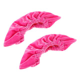 Maxbell Ice Hockey Figure Skate Terry Blade Covers Soakers Guards Cleaner Purple