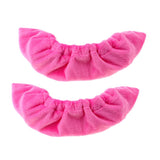 Maxbell Ice Hockey Figure Skate Terry Blade Covers Soakers Guards Cleaner Pink