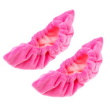 Maxbell Ice Hockey Figure Skate Terry Blade Covers Soakers Guards Cleaner Pink