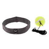 Maxbell Gym Sport Boxing Fight Ball With Head Band Speed Boxer Training Boxing Gray - Aladdin Shoppers