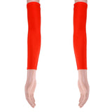 Maxbell Maxbell 1 Pair Stretch Football UV Sun Protection Arm Sleeves Cover  XXL Orange