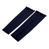 Maxbell Maxbell 1 Pair Stretch Football UV Sun Protection Arm Sleeves Cover  L Navy