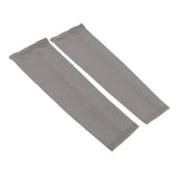 Maxbell Maxbell 1 Pair Stretch Football UV Sun Protection Arm Sleeves Cover  M Deep Gray