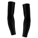 Maxbell Maxbell 1 Pair Stretch Football UV Sun Protection Arm Sleeves Cover  XXL Black