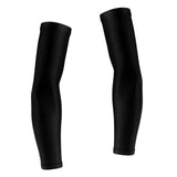 Maxbell Maxbell 1 Pair Stretch Football UV Sun Protection Arm Sleeves Cover  XXL Black