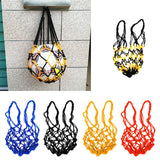 Maxbell Maxbell Mesh Sports Ball Bag Carrier for Volleyball Basketball Football Orange