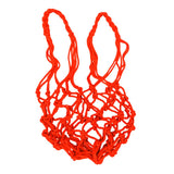 Maxbell Maxbell Mesh Sports Ball Bag Carrier for Volleyball Basketball Football Orange