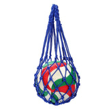 Maxbell Maxbell Mesh Sports Ball Bag Carrier for Volleyball Basketball Football Blue