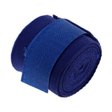 Maxbell Cotton Boxing Hand Strap Taekwondo Bandage Outdoor Sports Hand Gloves Blue - Aladdin Shoppers