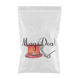 Maxbell Maxbell Scuba Diving Aluminum Alloy Finger Reel Spool 20m Line Bolt Snap Clip Red