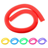 Maxbell Flexible Swimming Pool Noodle Hollow Foam Kids Adult Float Swim Aid Red - Aladdin Shoppers